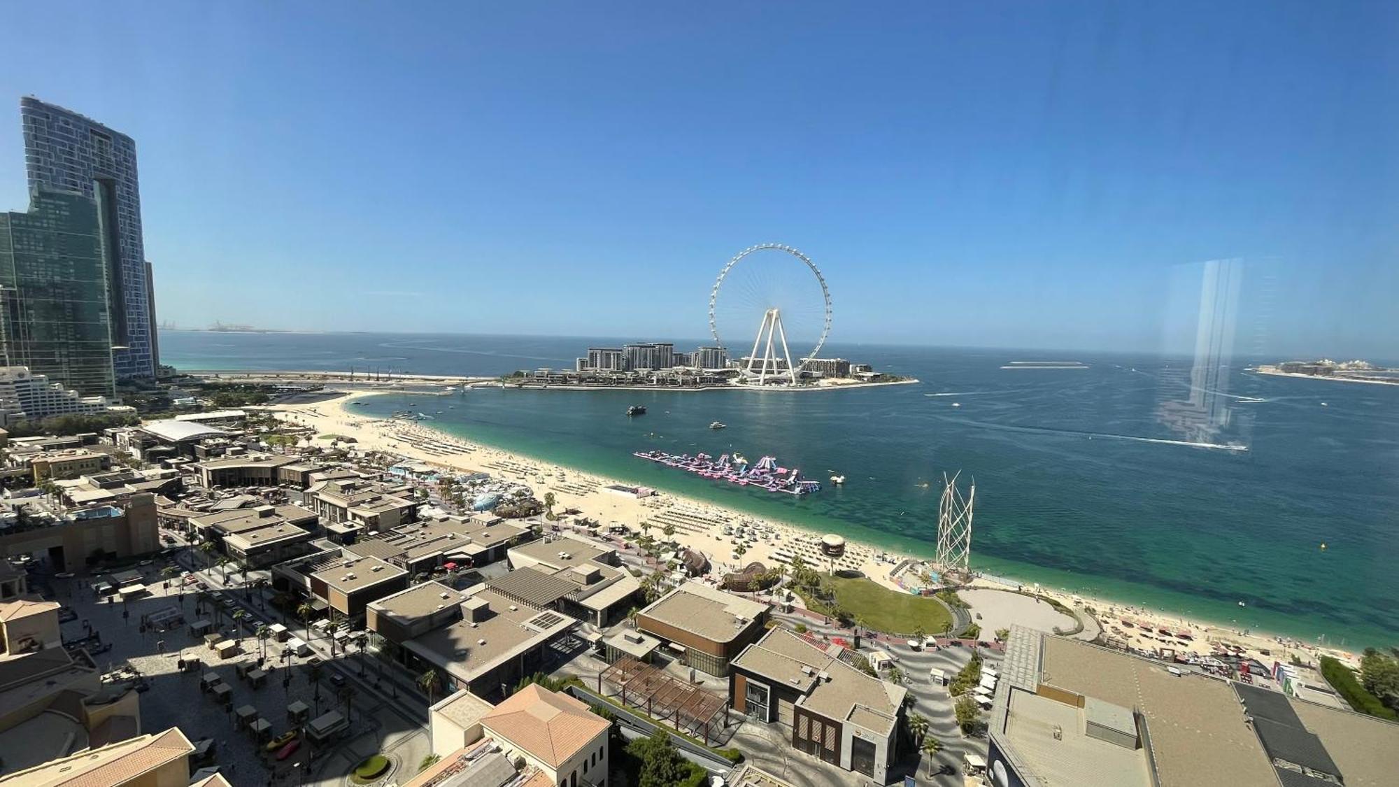 Jbr Beachfront Luxe Apartment All Rooms Sea Facing 두바이 외부 사진