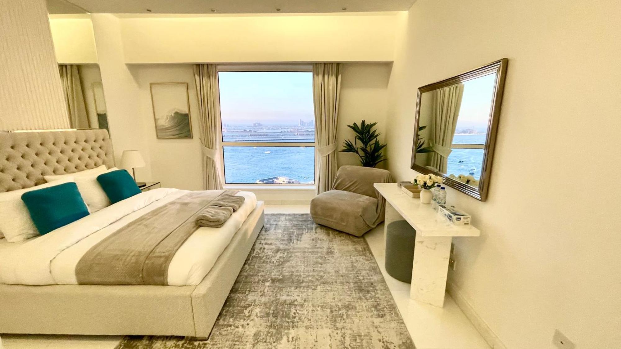 Jbr Beachfront Luxe Apartment All Rooms Sea Facing 두바이 외부 사진