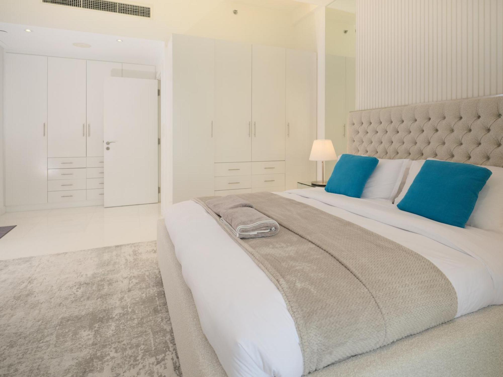 Jbr Beachfront Luxe Apartment All Rooms Sea Facing 두바이 외부 사진