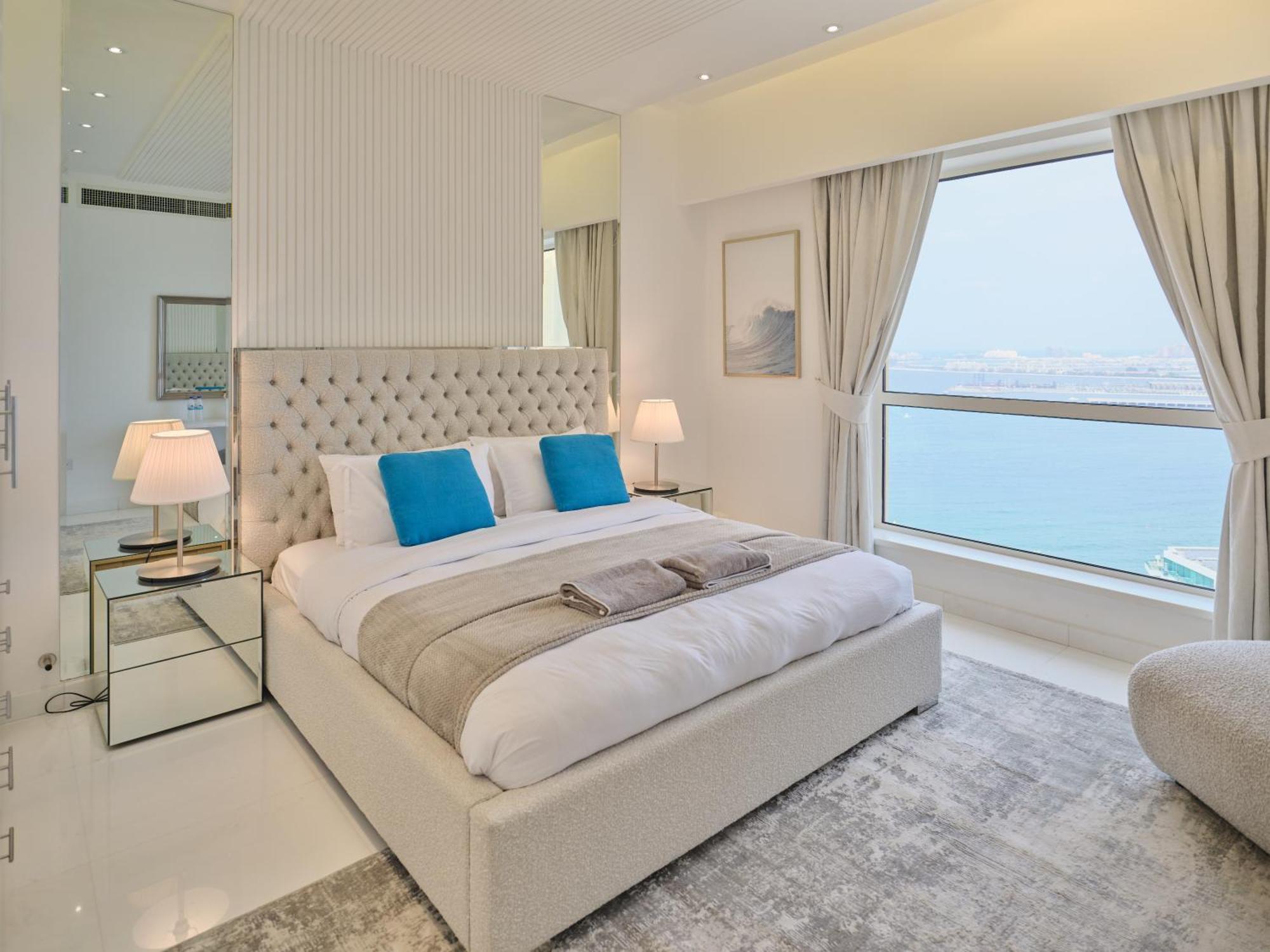 Jbr Beachfront Luxe Apartment All Rooms Sea Facing 두바이 외부 사진