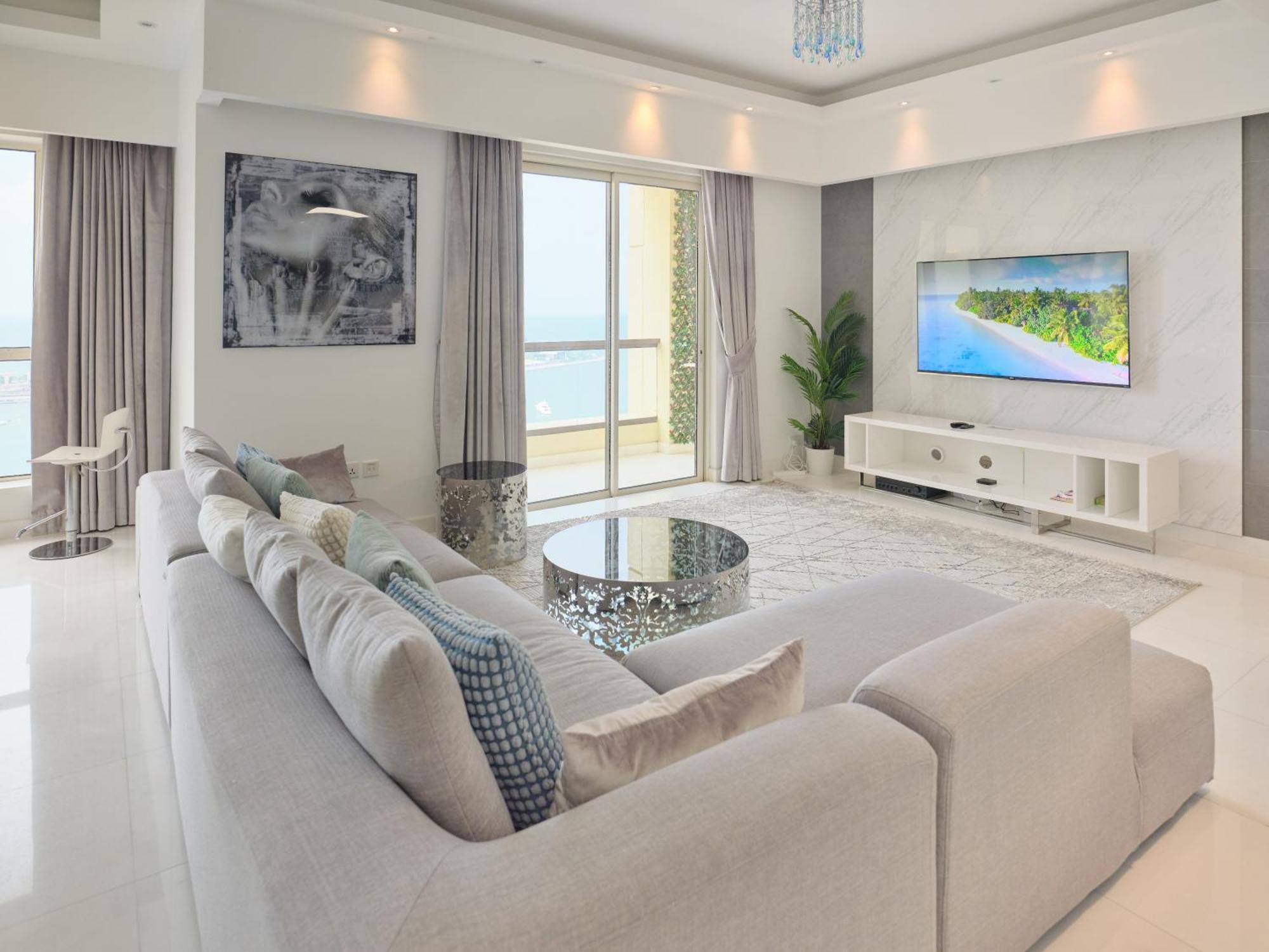 Jbr Beachfront Luxe Apartment All Rooms Sea Facing 두바이 외부 사진
