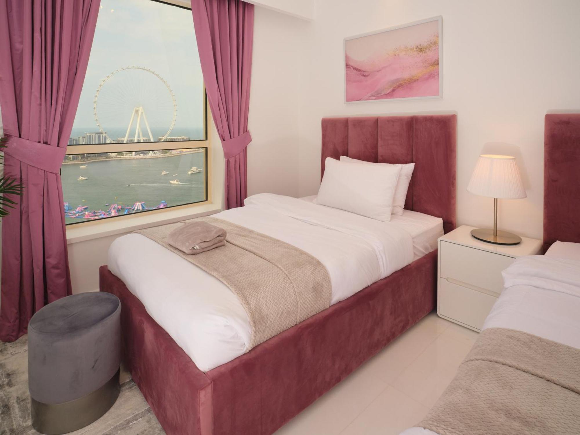 Jbr Beachfront Luxe Apartment All Rooms Sea Facing 두바이 외부 사진