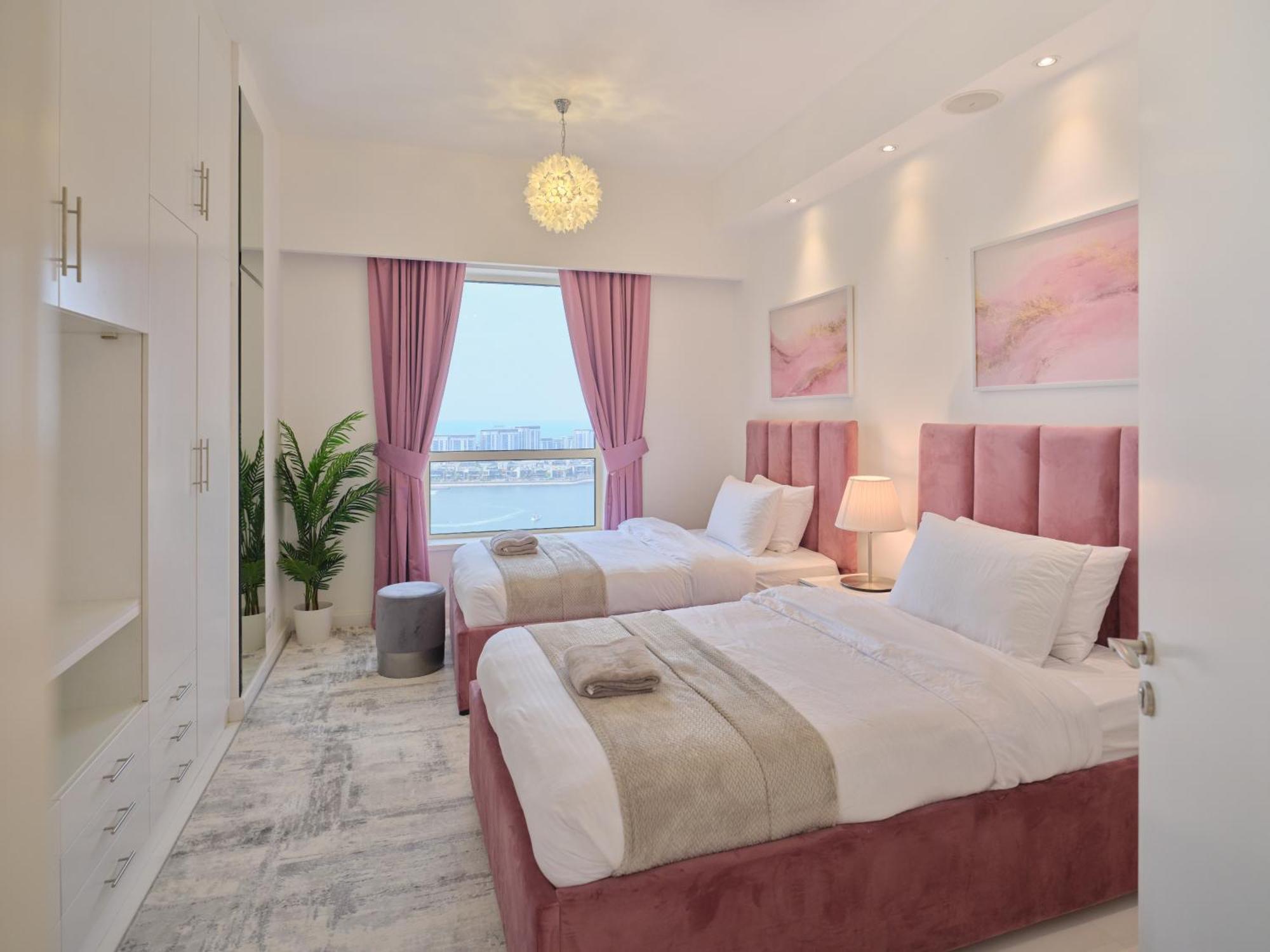Jbr Beachfront Luxe Apartment All Rooms Sea Facing 두바이 외부 사진