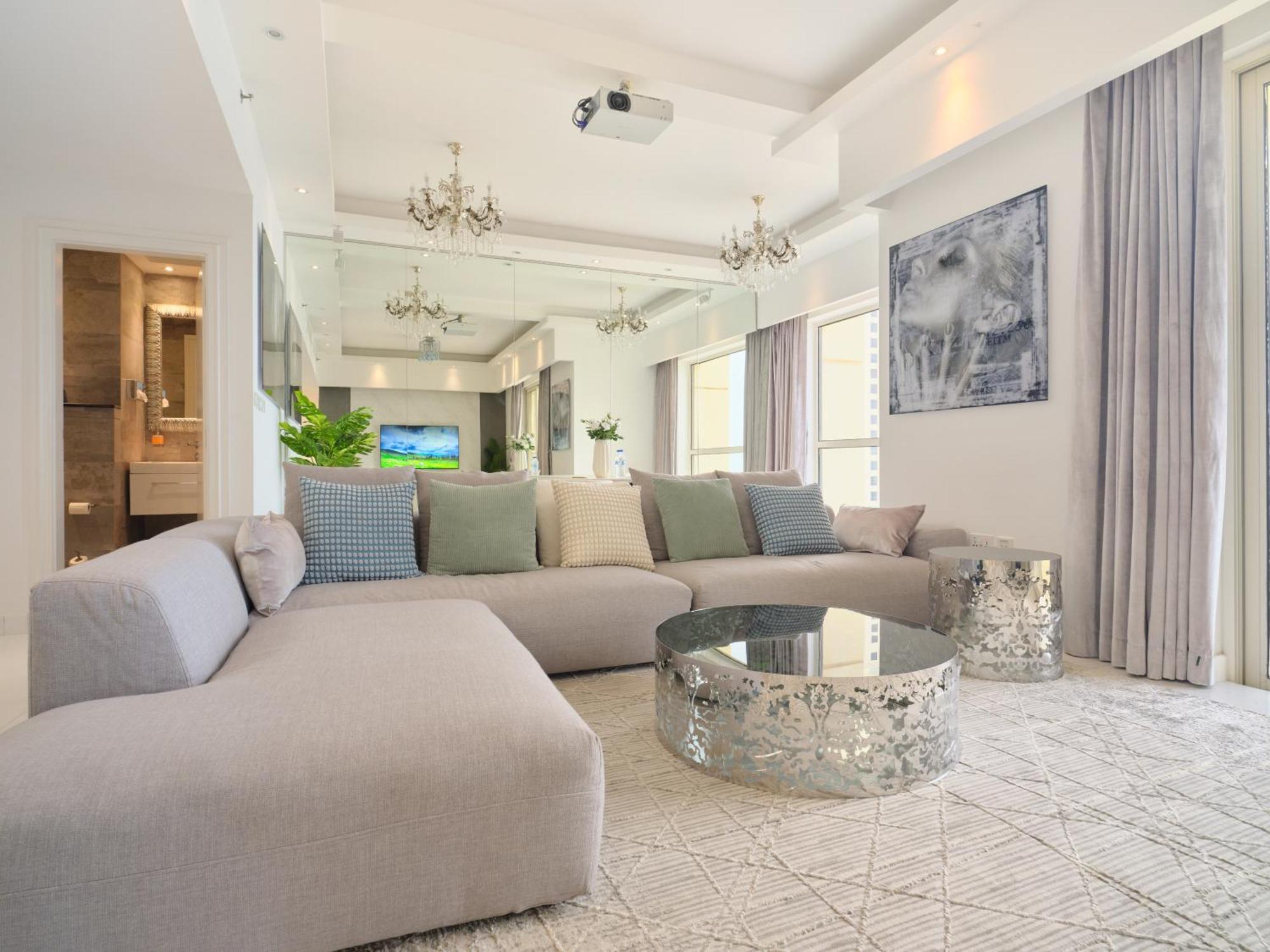 Jbr Beachfront Luxe Apartment All Rooms Sea Facing 두바이 외부 사진