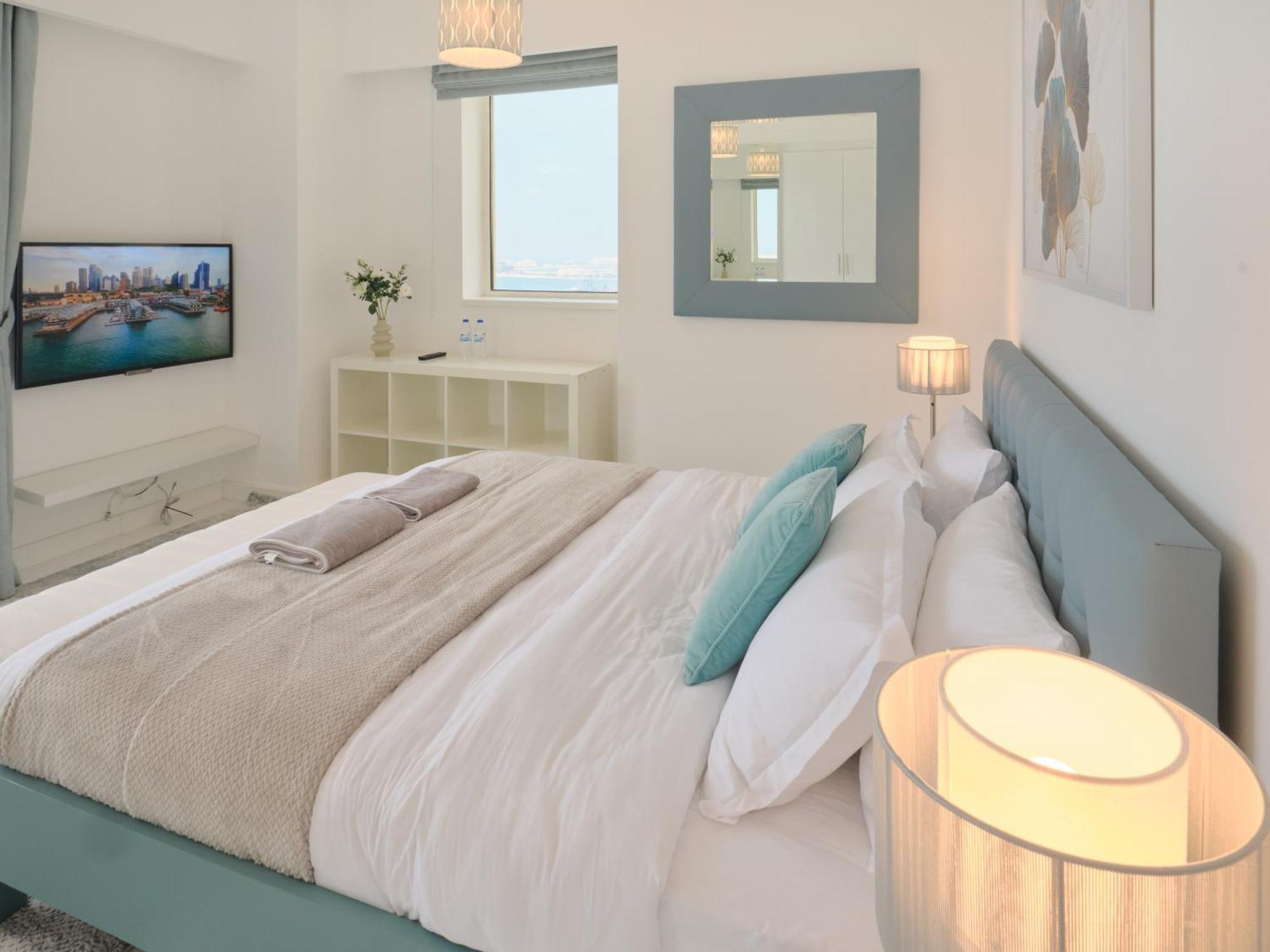 Jbr Beachfront Luxe Apartment All Rooms Sea Facing 두바이 외부 사진